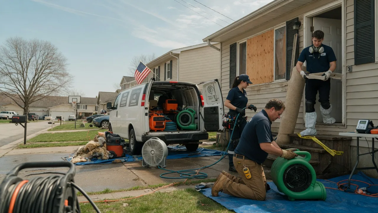 Water Damage Restoration in Whitehall, MI near me